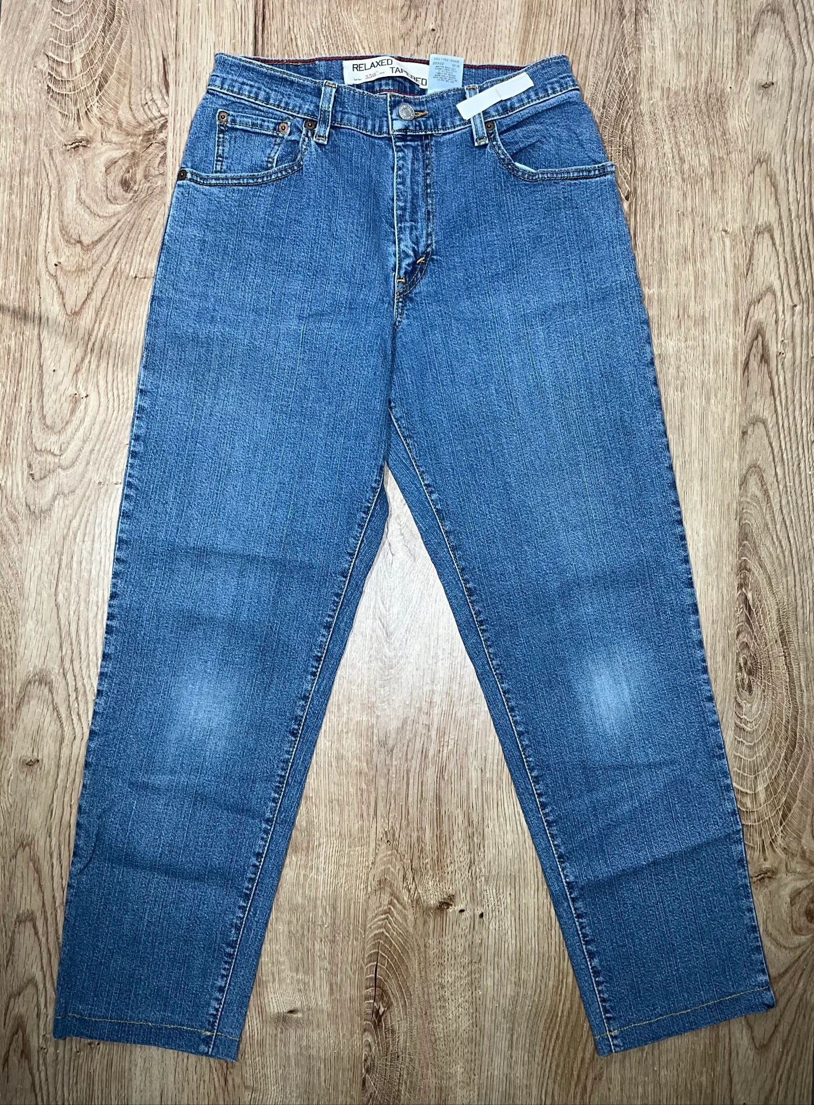 Levi's 550 Relaxed Tapered 6M MIS Vintage 99% Katoen Blauw lvh 076 – photo 2